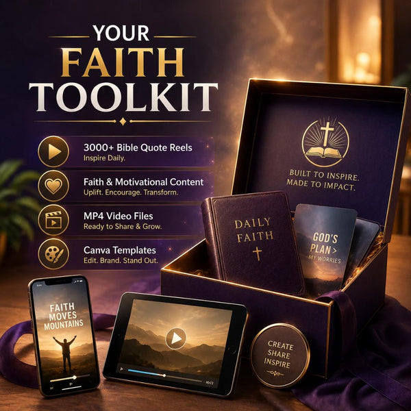 3000+ PLR Christian Reels Videos with Bible Verses (Resell Right Included)