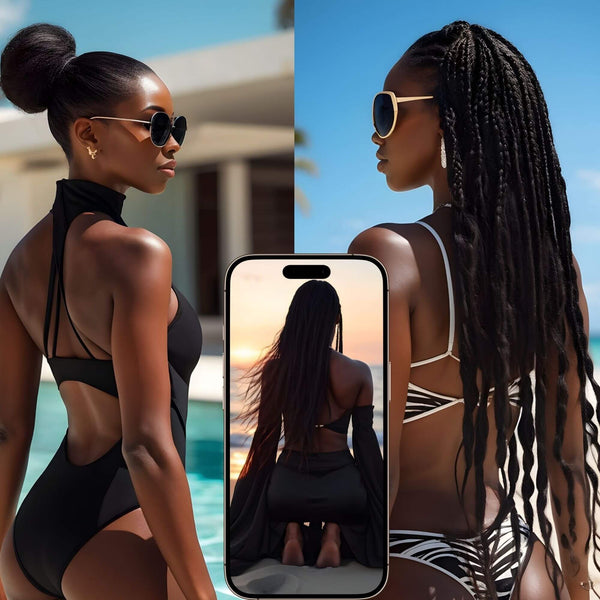 120+ Luxury Melanin Images for Instagram, Marketing & Content Creators (Resell Rights Included)
