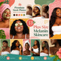 33 Plus Size Melanin Skincare Stock Photos with PLR & MRR Rights