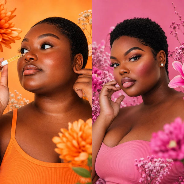33 Plus Size Melanin Skincare Stock Photos with PLR & MRR Rights