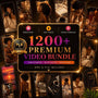 1200+ Melanin Faceless Reels Bundle with Resell Rights