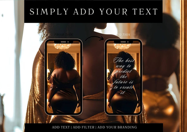 Plus Size Melanin Faceless Videos & Photos with Resell Rights