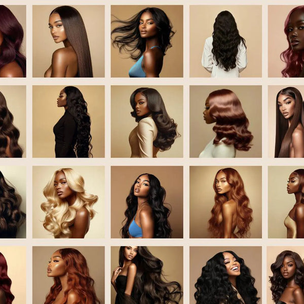150 Luxury Melanin Hair Stock Photos Bundle (PLR + MRR)
