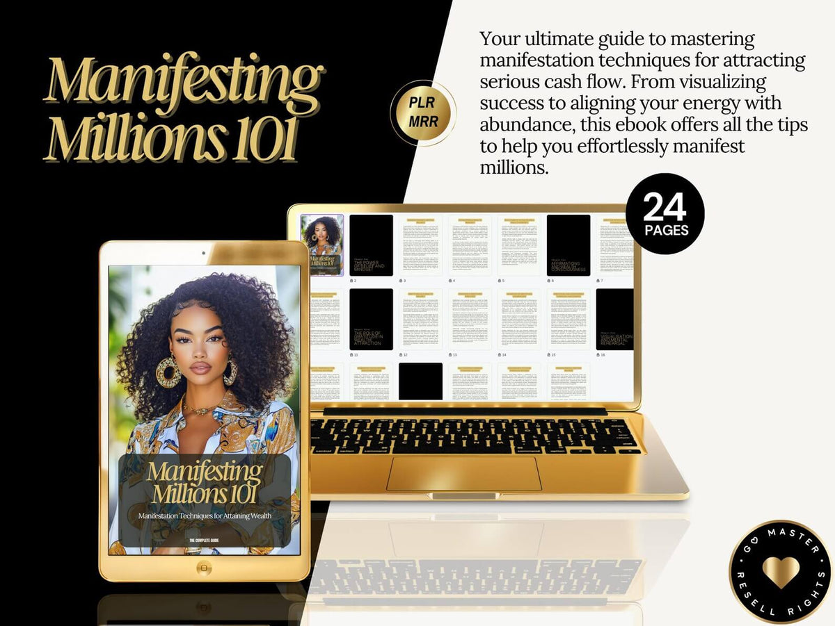 Millionaire Mindset Mastery + 700 Faceless Melanin Videos with Resell Rights (Melanin Edition Vol. 2)