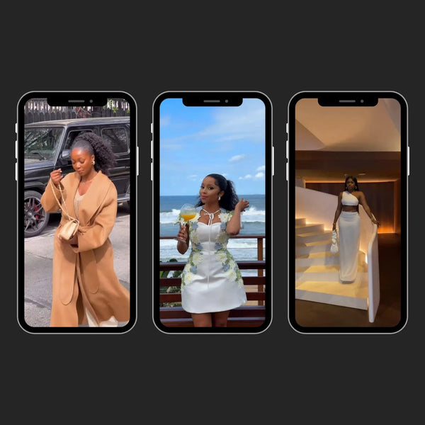 3,000+ Melanin Luxury Content Bank | Faceless Reels for Social Media (PLR/MRR)
