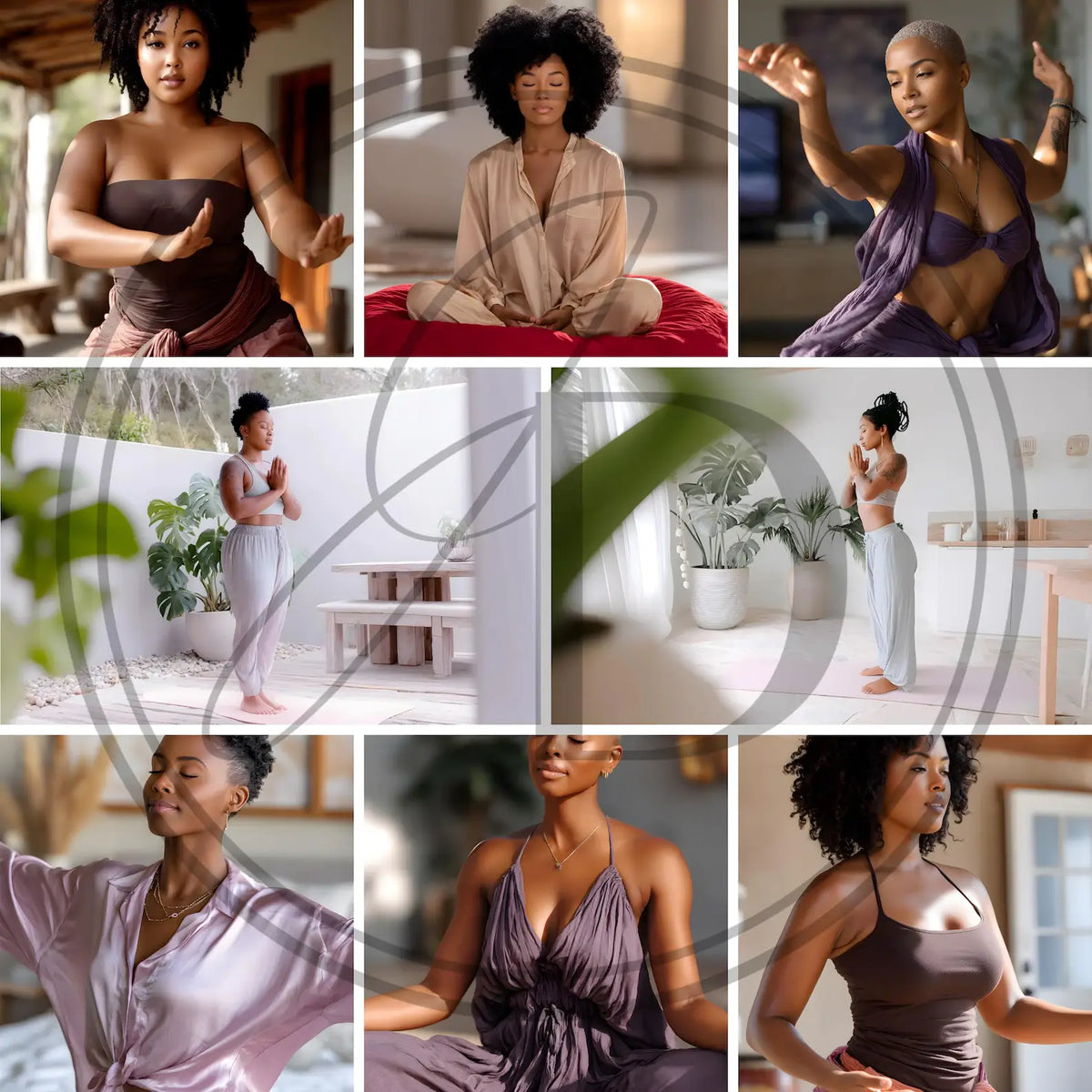 120+ Melanin Mental Health & Wellness Stock Photos Bundle with PLR & MRR
