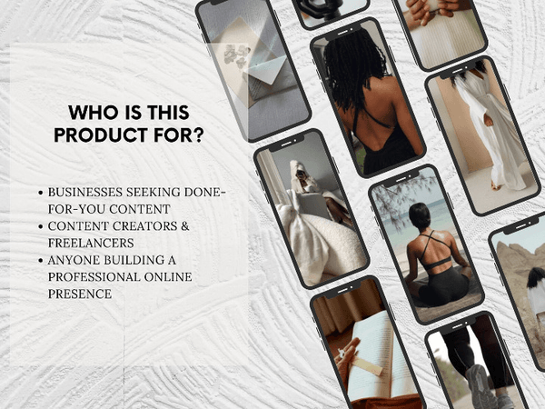 1200+ Melanin Faceless Reels Bundle with Resell Rights