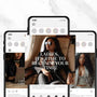 Melanin Instagram Post Templates for Faceless Digital Marketing (PLR + MRR)